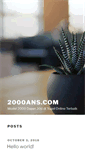 Mobile Screenshot of 2000ans.com